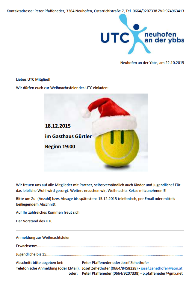 weihnachtsfeier2015 einladung